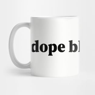 Dope Black Dad, Black Dads, Black Father Mug